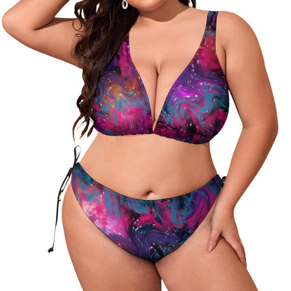 Nebular Curvy Halter 2 PC Set