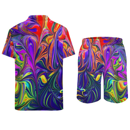 Rave Drip Short Set