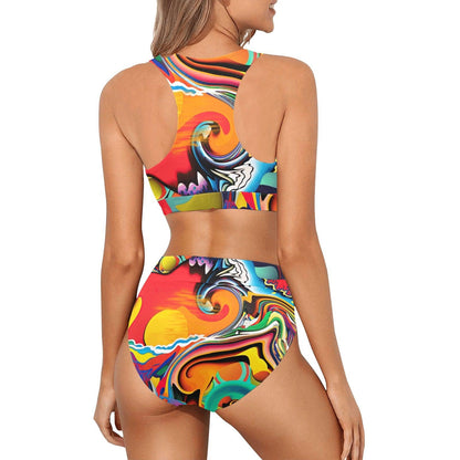 SOL Vibes High Waisted Set - Garden Of EDM