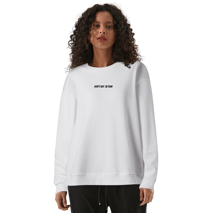 Don't Not Be PLUR Embroidered Sweatshirt (BLK) - Garden Of EDM