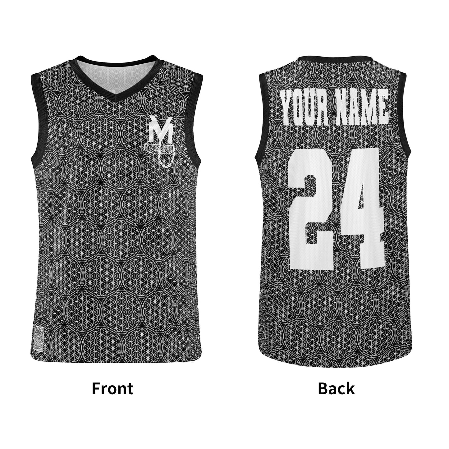 Vest Pocket Basketball Jersey (BLK)