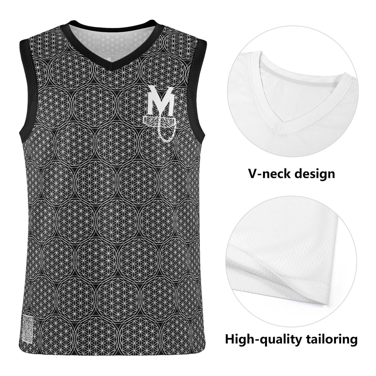 Vest Pocket Basketball Jersey (BLK)