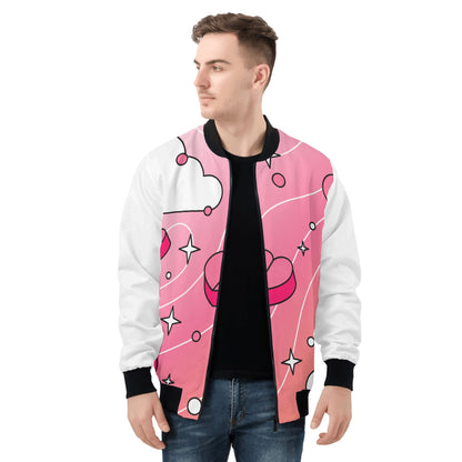 Love Is A Drug Mens Zip Up Bomber Jacket