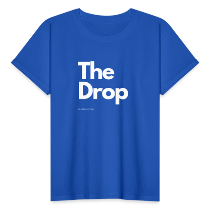 "The Drop" Youth T-Shirt - royal blue