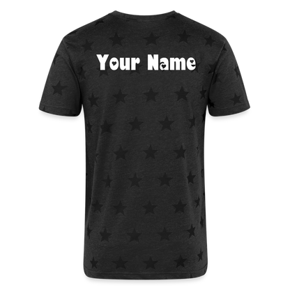 Rave Together Unisex Star T-Shirt - charcoal star 