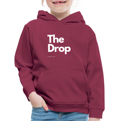 The Drop Youth Hoodie - burgundy