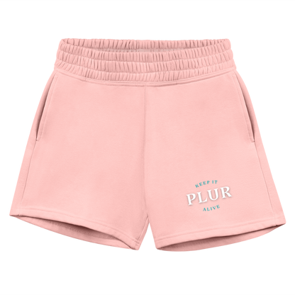 Keep PLUR Alive Jogger Short - light pink