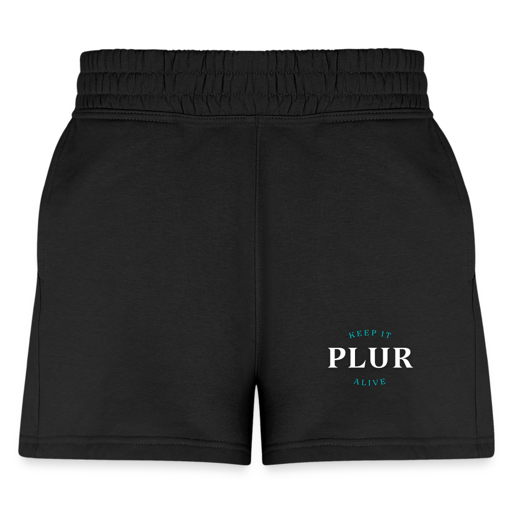 Keep PLUR Alive Jogger Short - black