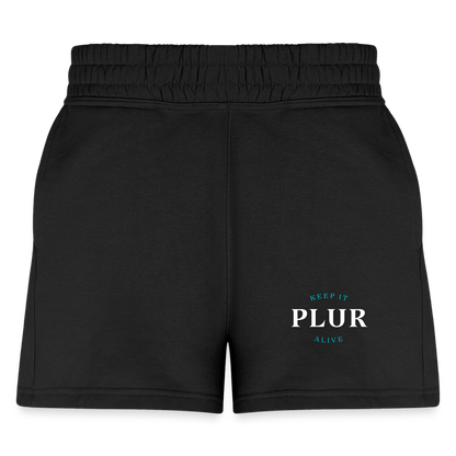 Keep PLUR Alive Jogger Short - black