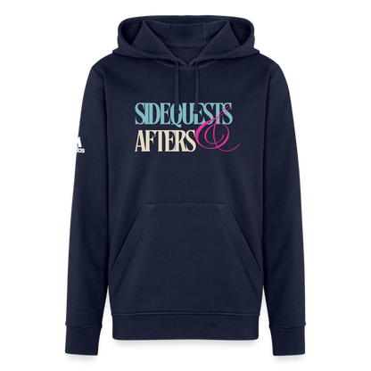 Sidequests & Afters Adidas Unisex Fleece Hoodie - french navy