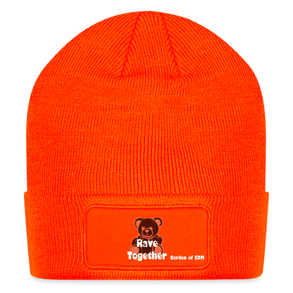 Rave Together Beanie - neon orange