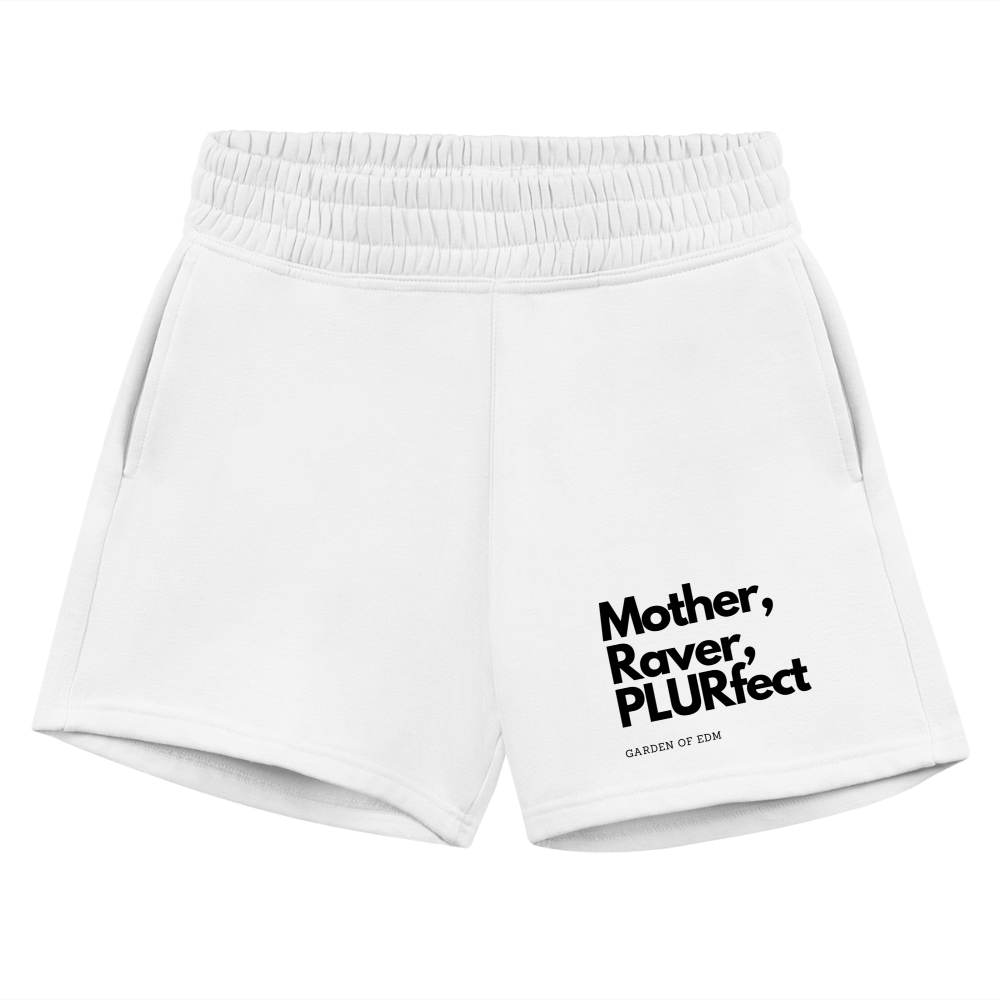 PLURfect Mother Jogger Short - white