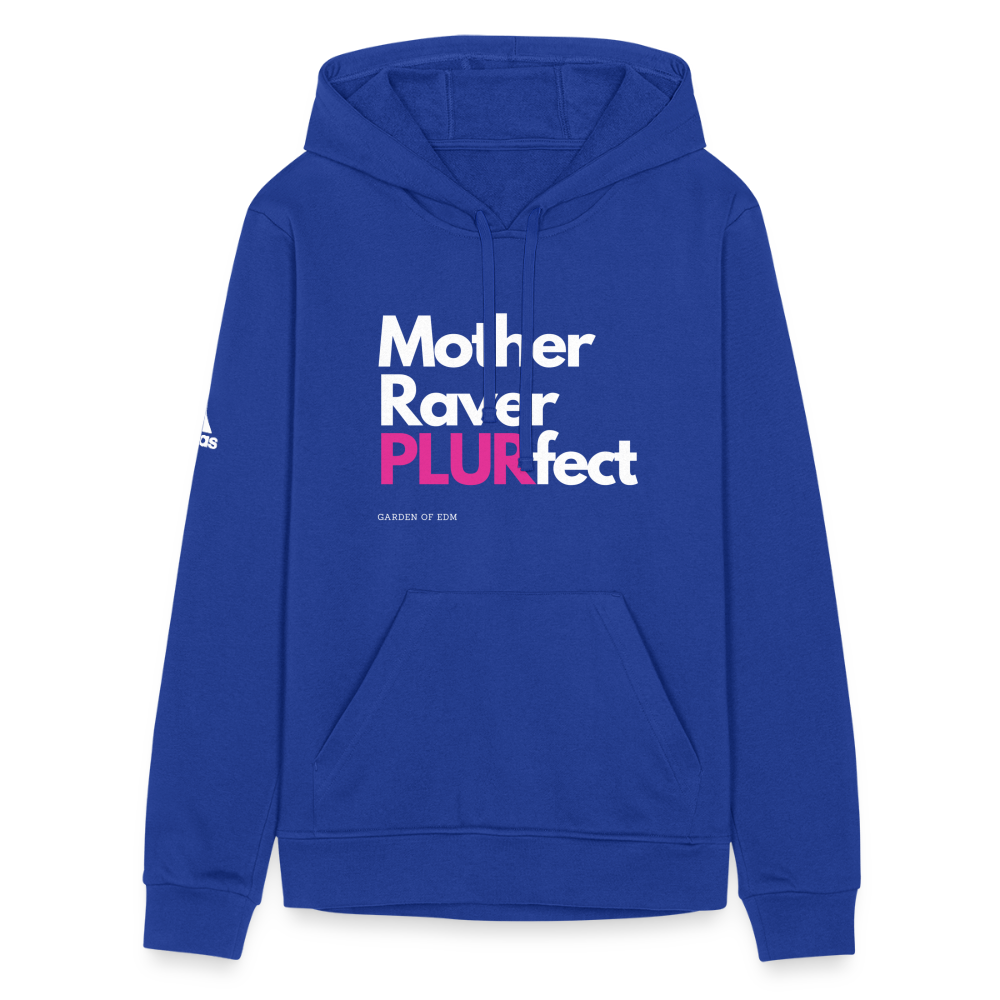 PLURfect Mother Adidas Unisex Fleece Hoodie - royal blue