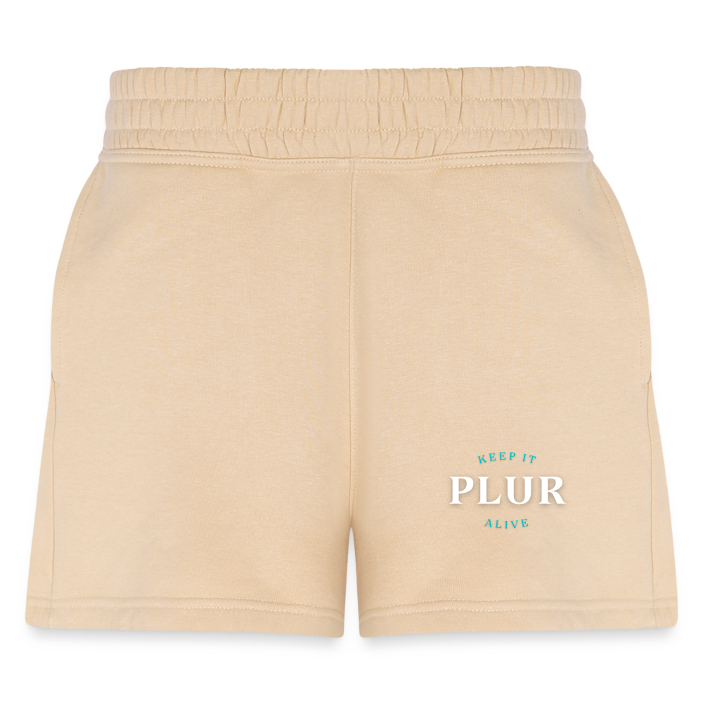 Keep PLUR Alive Jogger Short - nude