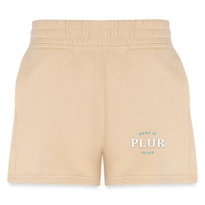 Keep PLUR Alive Jogger Short - nude