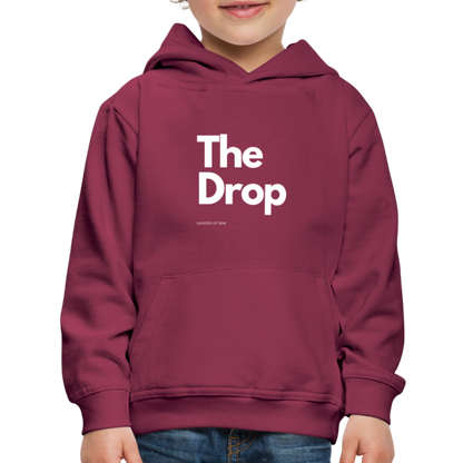 The Drop Youth Hoodie - burgundy