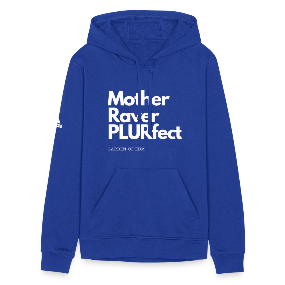 PLURfect Mother Adidas Unisex Fleece Hoodie - royal blue