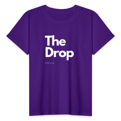 "The Drop" Youth T-Shirt - purple