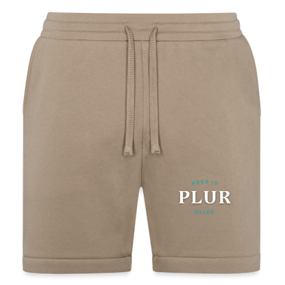 Keep PLUR Alive Bella + Canvas Unisex Short - tan