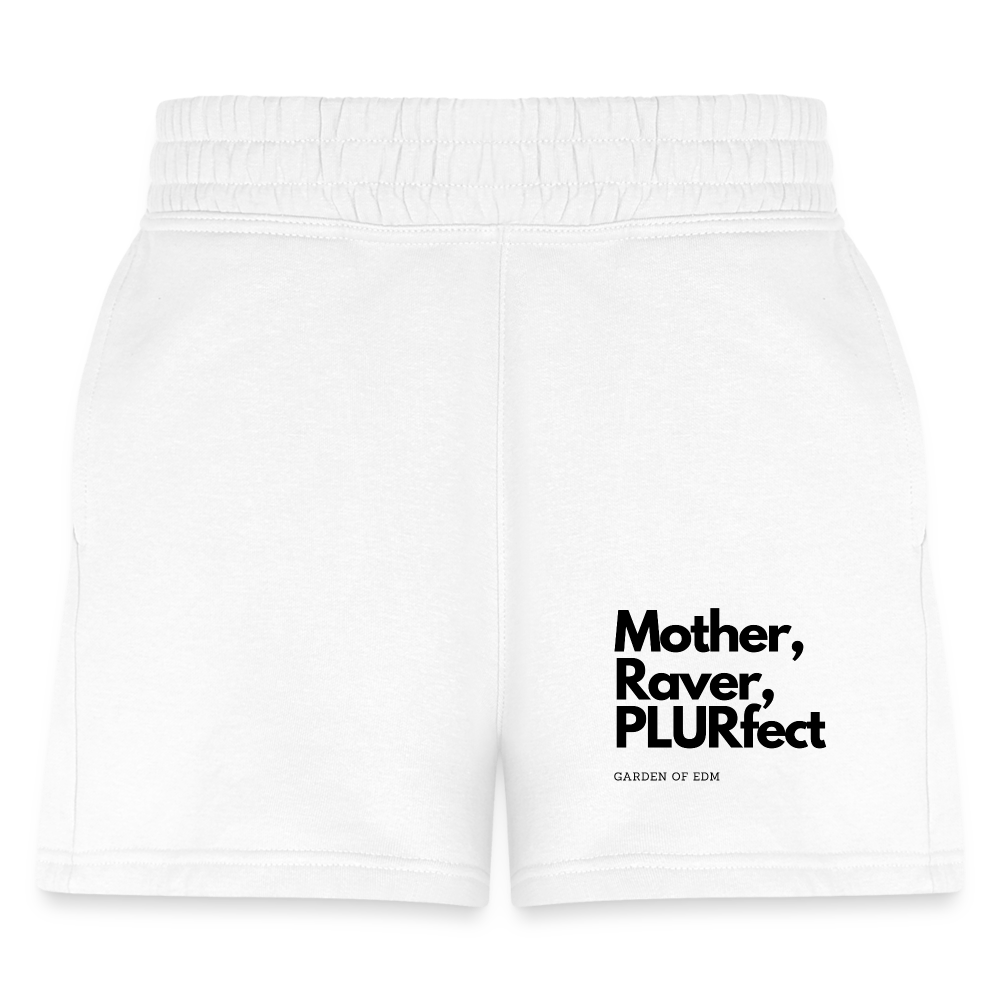 PLURfect Mother Jogger Short - white