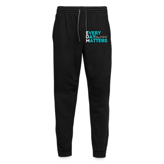 EDM Unisex Joggers - black/asphalt