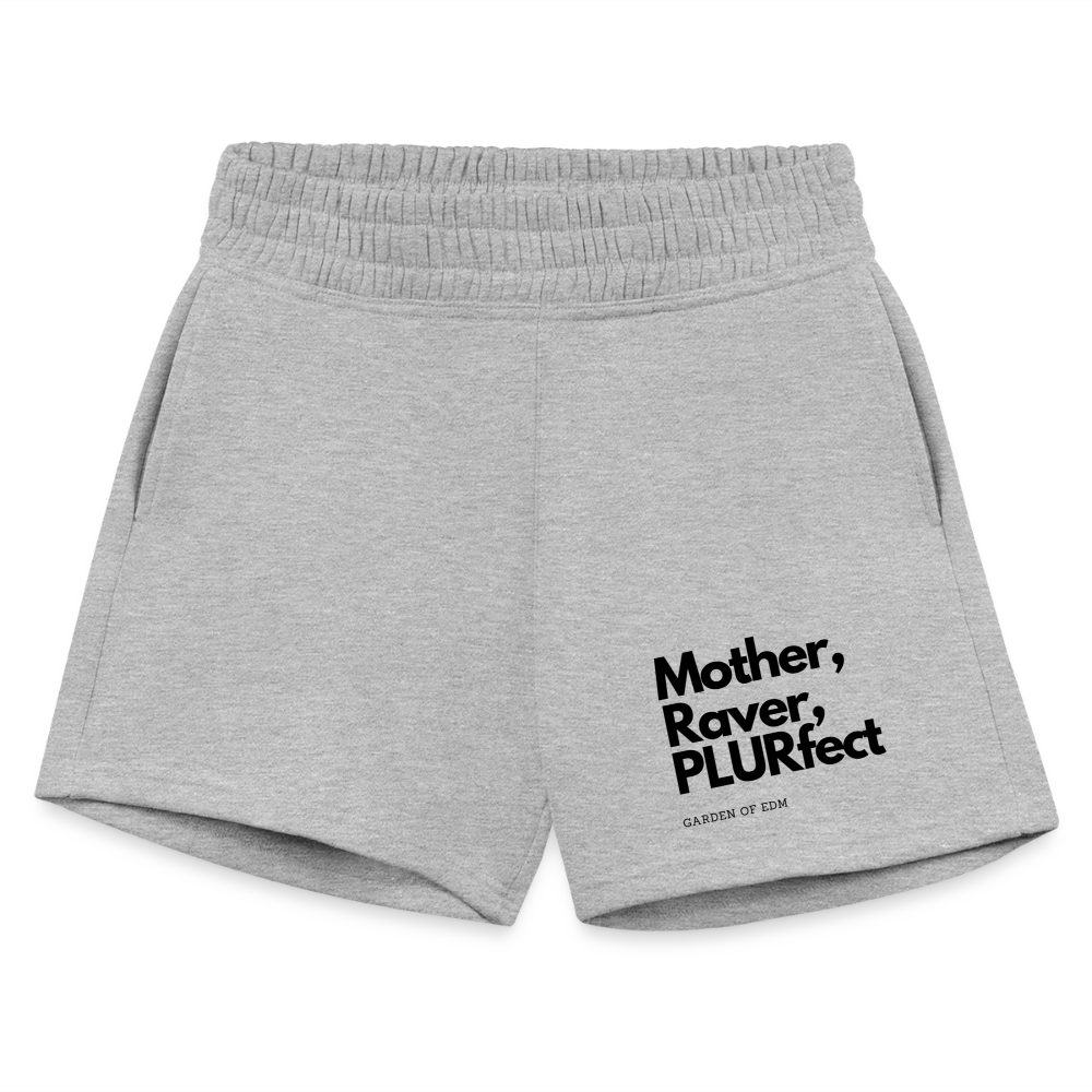 PLURfect Mother Jogger Short - heather gray