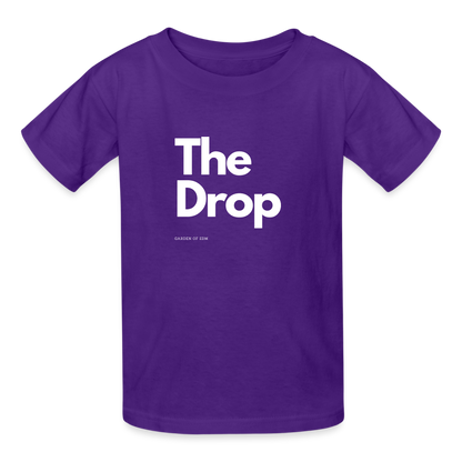 "The Drop" Youth T-Shirt - purple