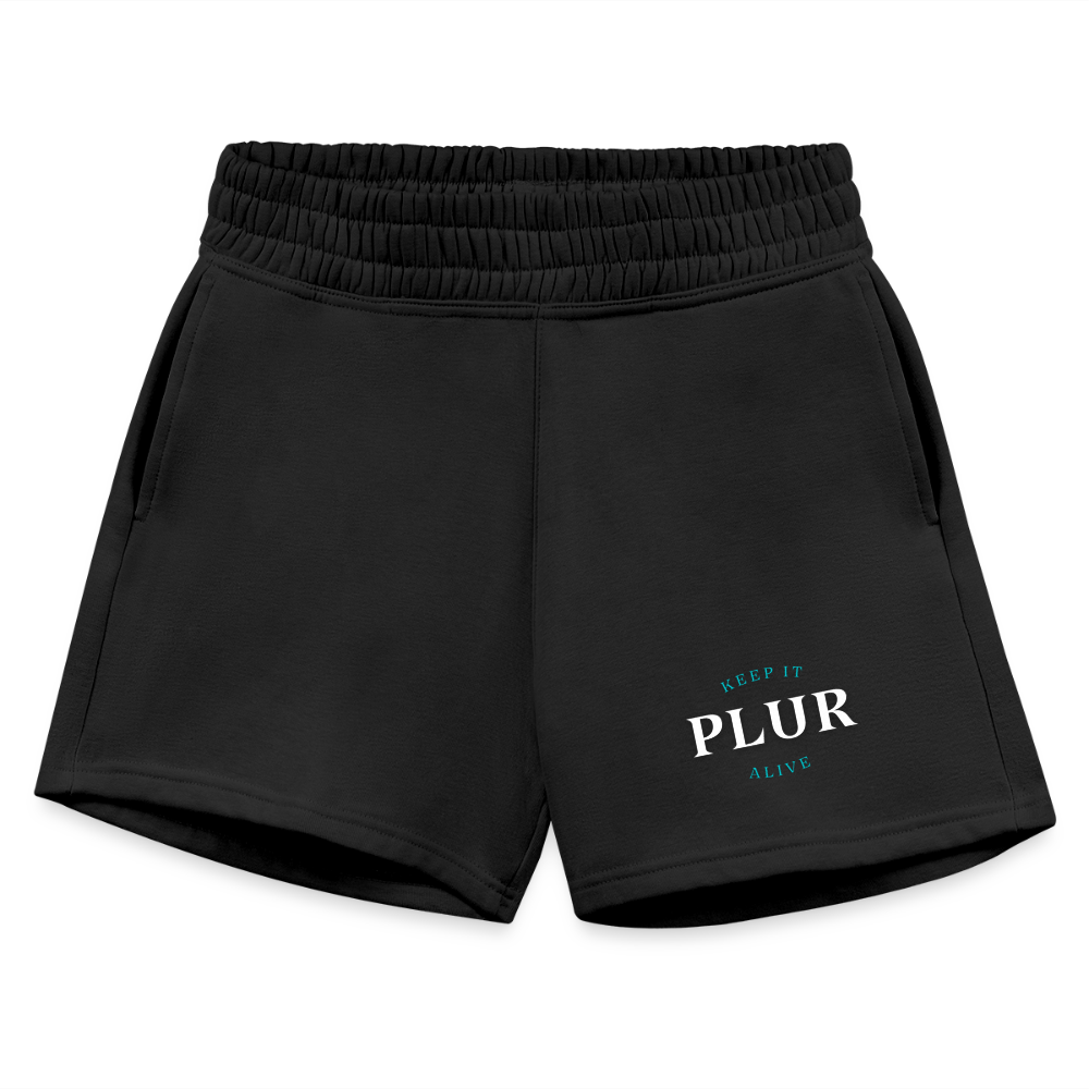 Keep PLUR Alive Jogger Short - black