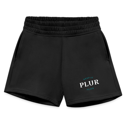 Keep PLUR Alive Jogger Short - black