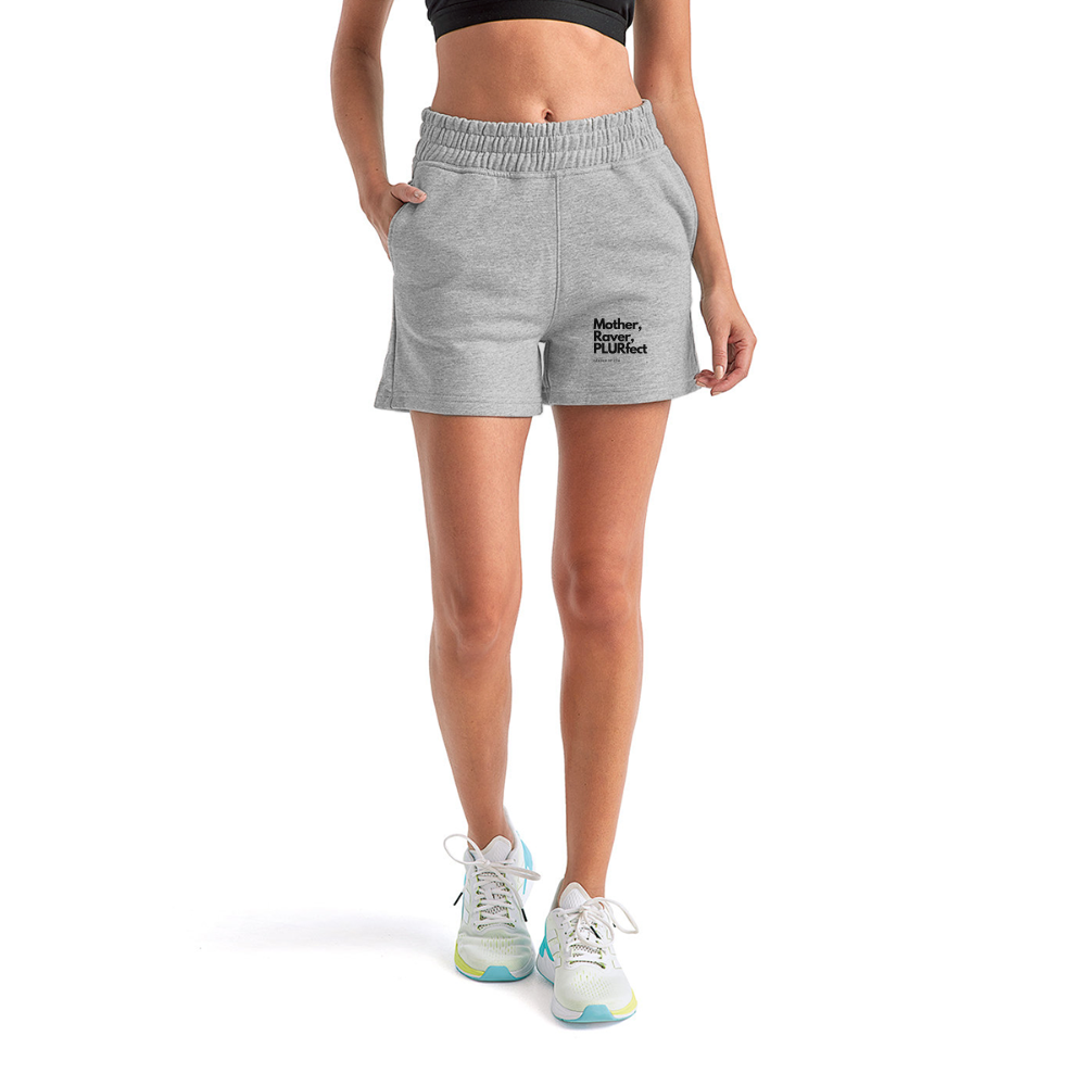 PLURfect Mother Jogger Short - heather gray