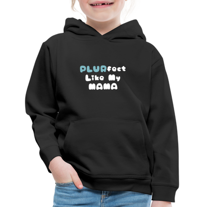 Like My Mama Youth Hoodie - black