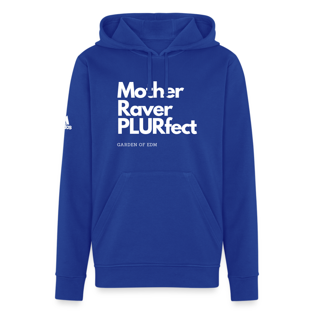 PLURfect Mother Adidas Unisex Fleece Hoodie - royal blue