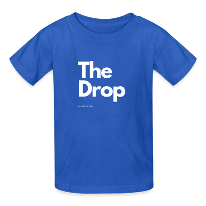 "The Drop" Youth T-Shirt - royal blue