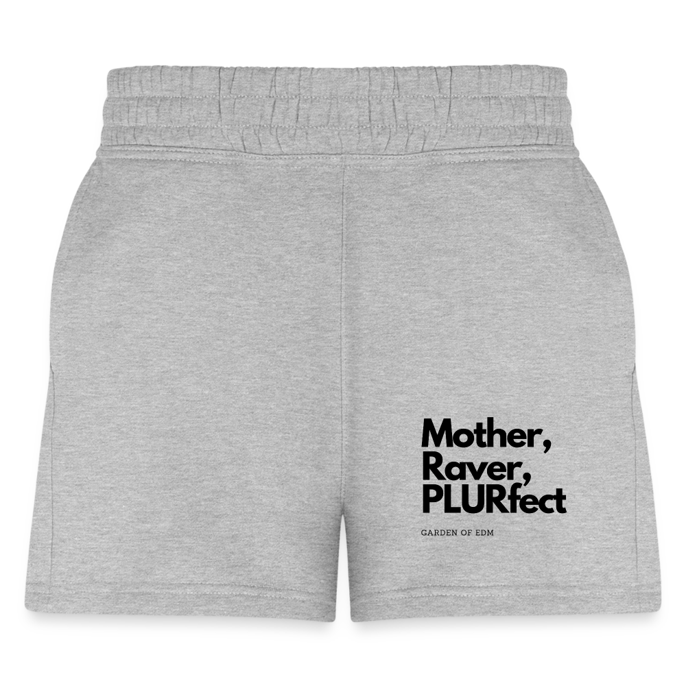 PLURfect Mother Jogger Short - heather gray