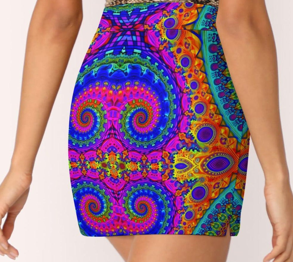 Wanderlust Skort with pockets - Garden Of EDM