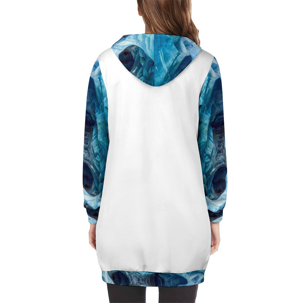 Cuevas de Marmol Long Hoodie (wht)