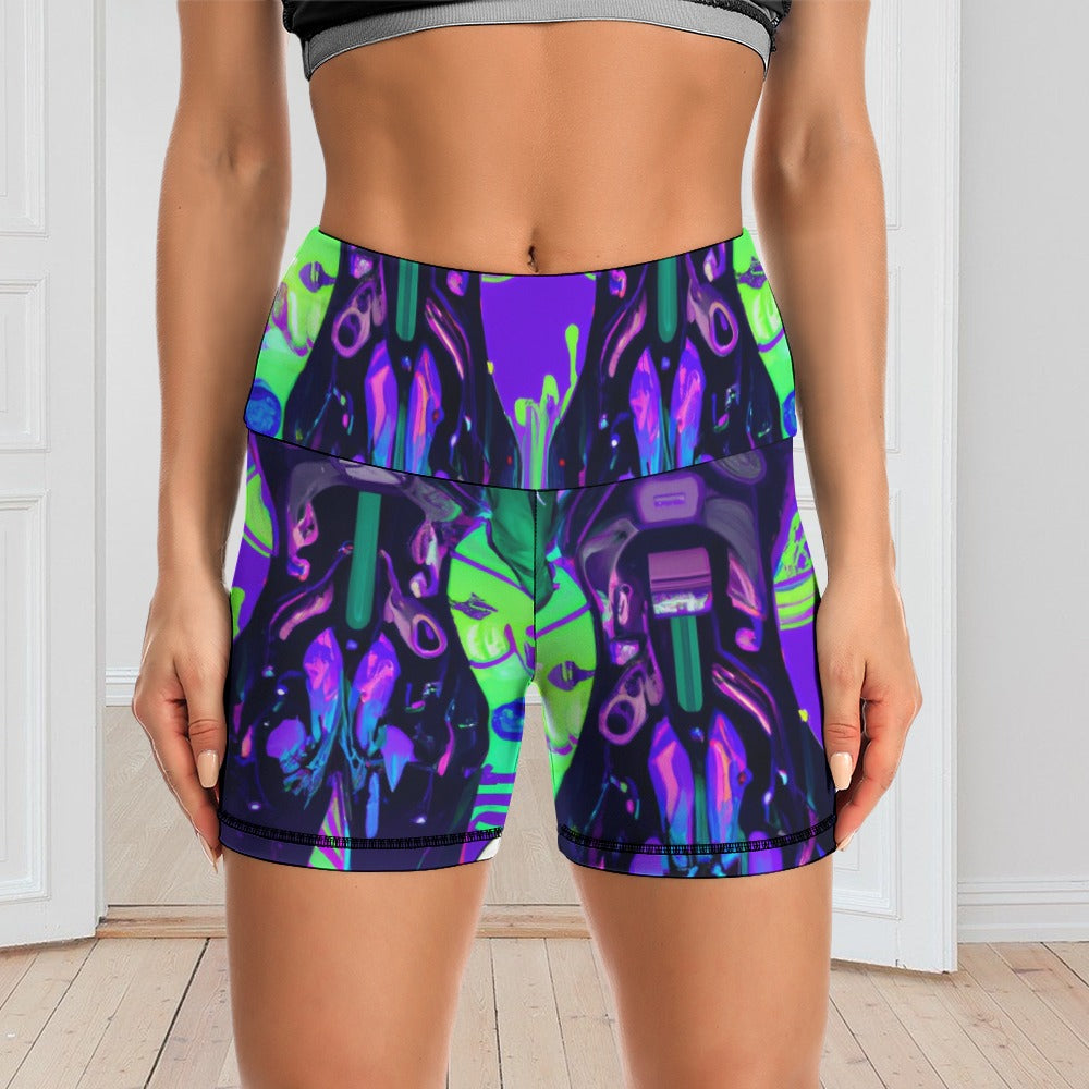 Liquid Divinity Shorts - Garden Of EDM