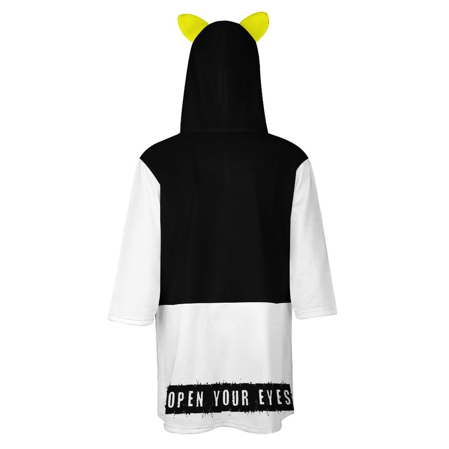 Open Your Mind Kitten Ear Hoodie