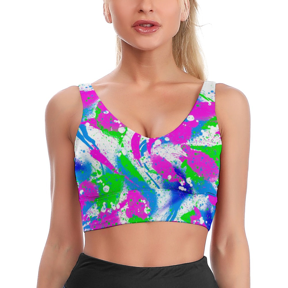 Saved By The Rave Crop Top - Garden Of EDM