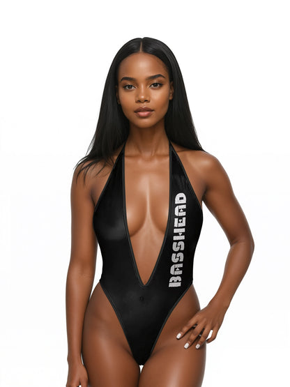 Basshead Halter One Piece Swimsuit