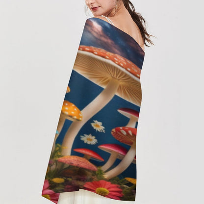 Mushroom Garden Pashmina