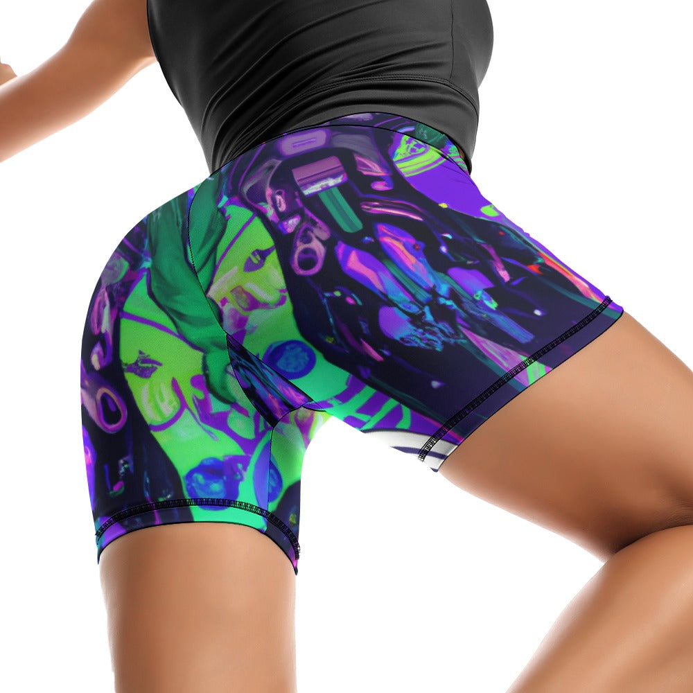 Liquid Divinity Shorts - Garden Of EDM