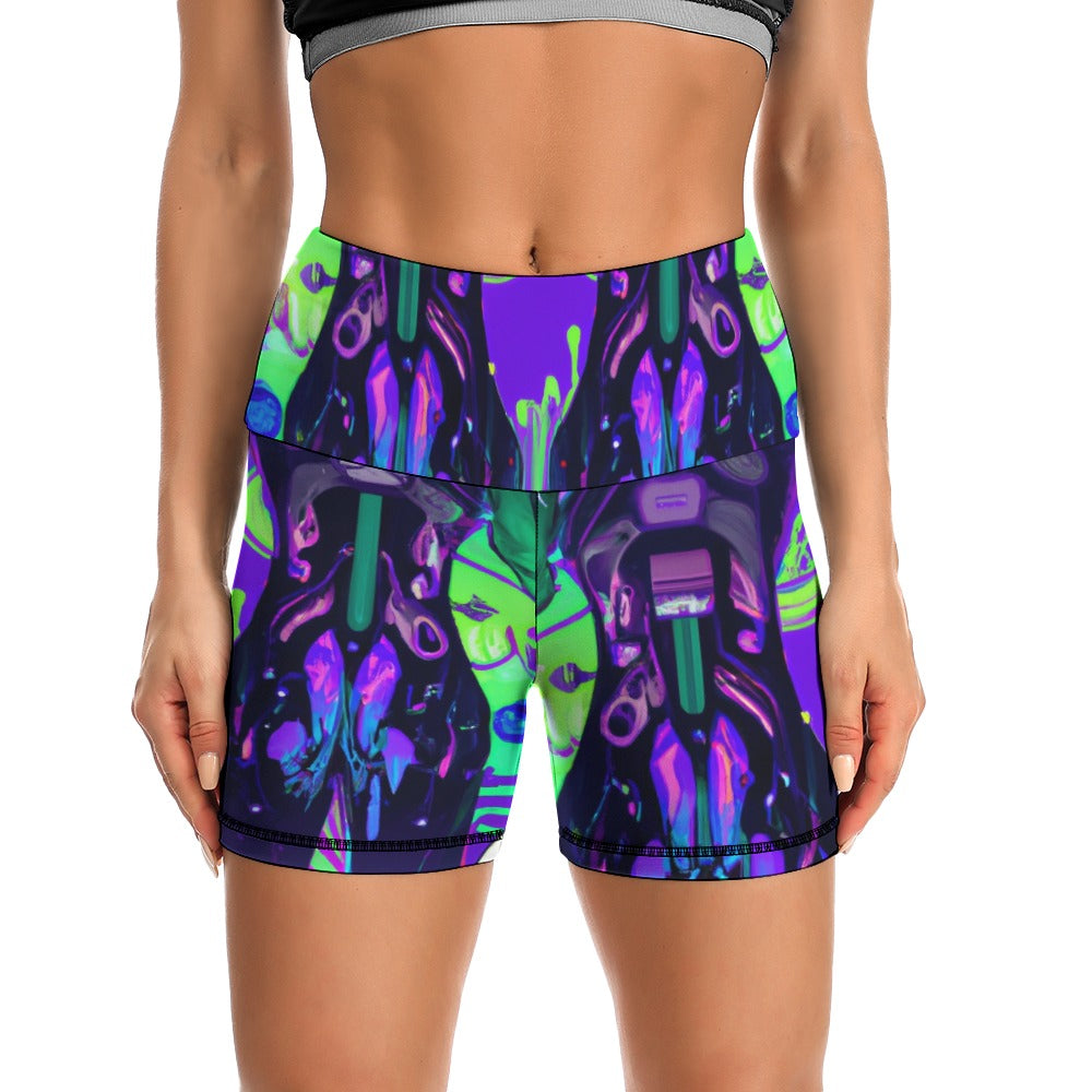 Liquid Divinity Shorts - Garden Of EDM