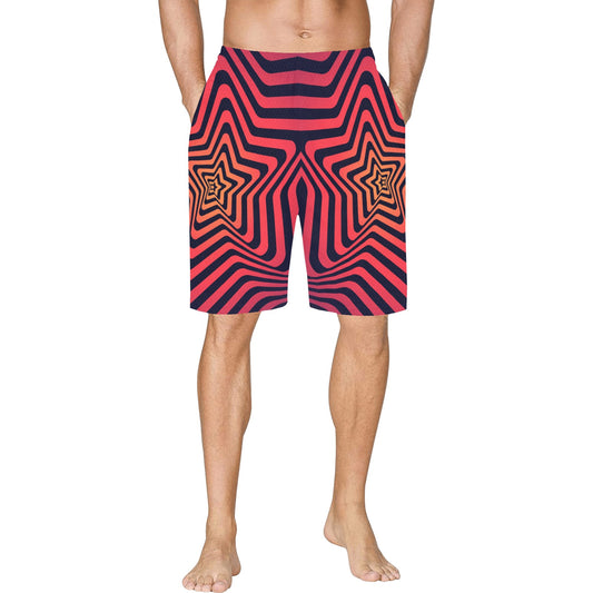 All Over Print Basketball Shorts With Pockets