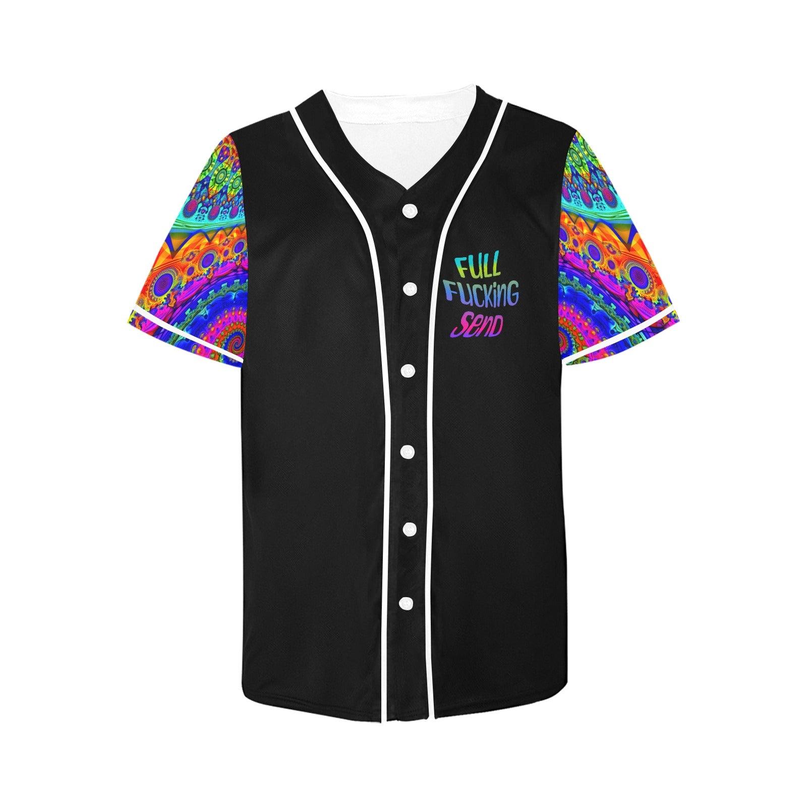 Wanderlust X Full F*cking Send Baseball Jersey - Garden Of EDM