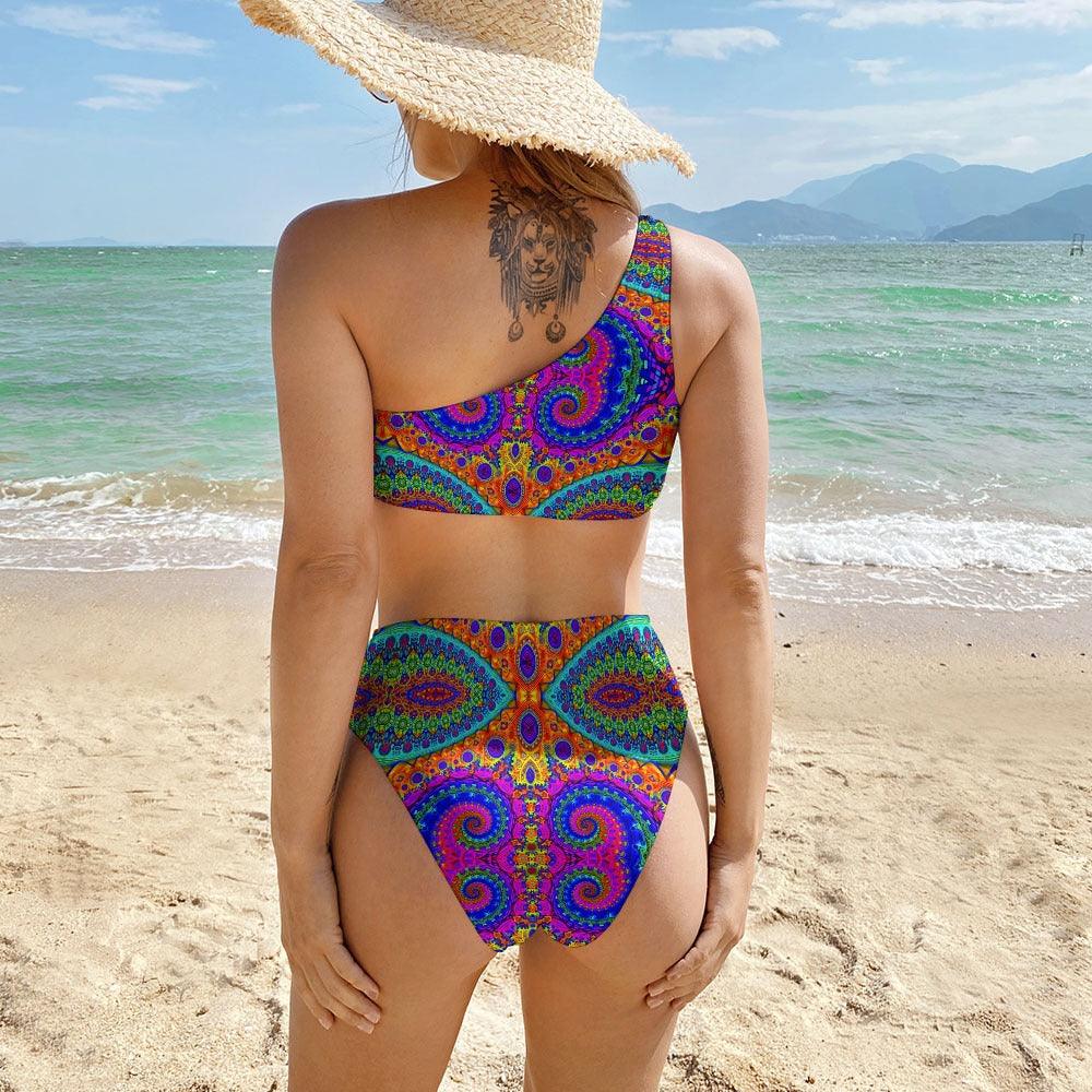 Wanderlust One Shoulder Set - Garden Of EDM