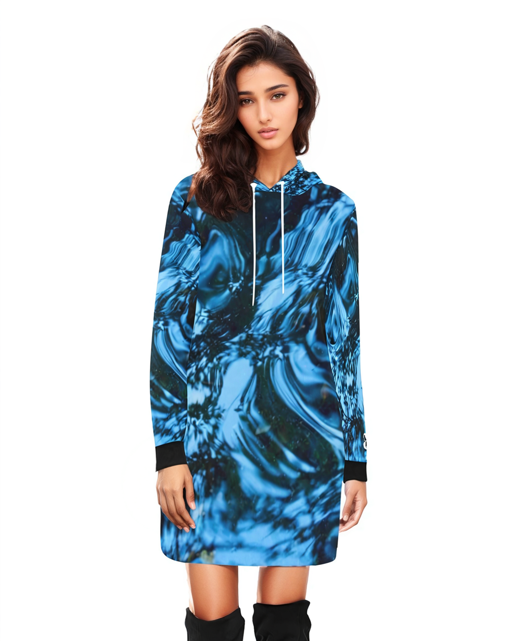 Patagonia Reflected Mini Hoodie Dress