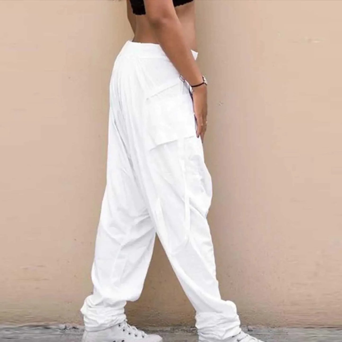 Wide Leg Harem Pants