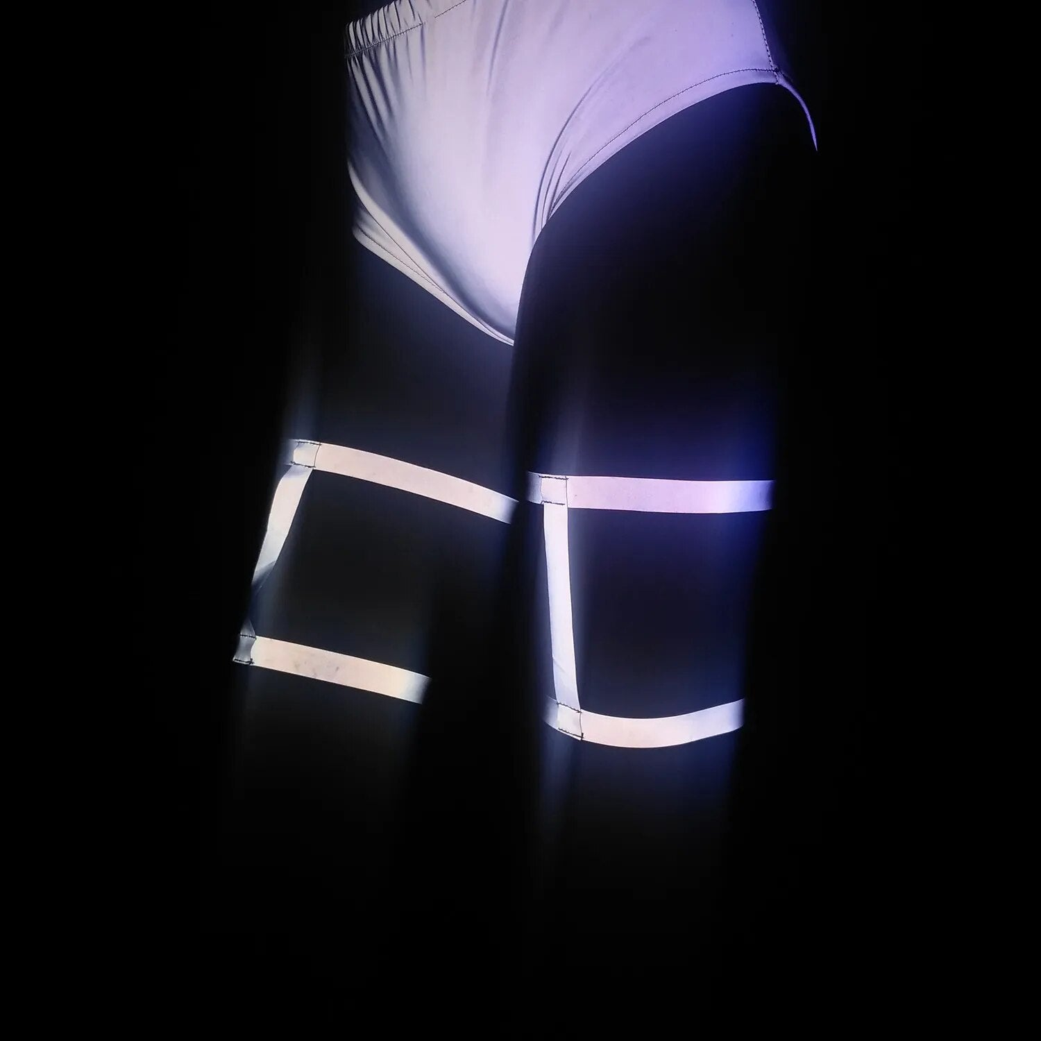 Reflective Harness Thigh Leg Belt - Garden Of EDM