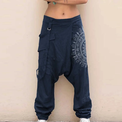 Wide Leg Harem Pants